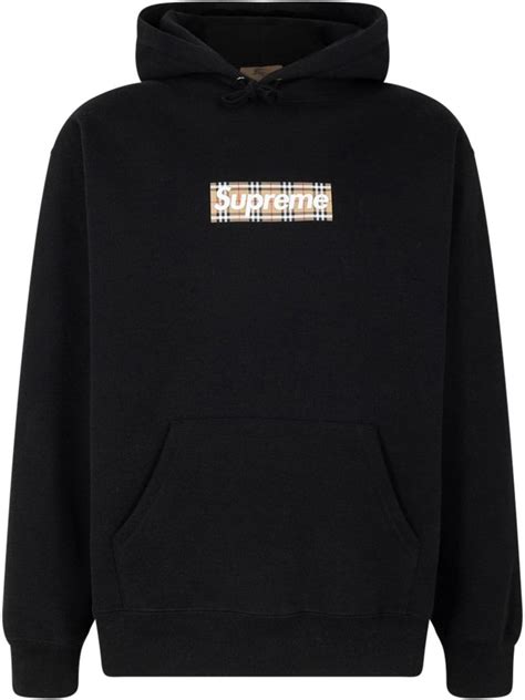 supreme burberry jumper|Burberry sweatshirt men's.